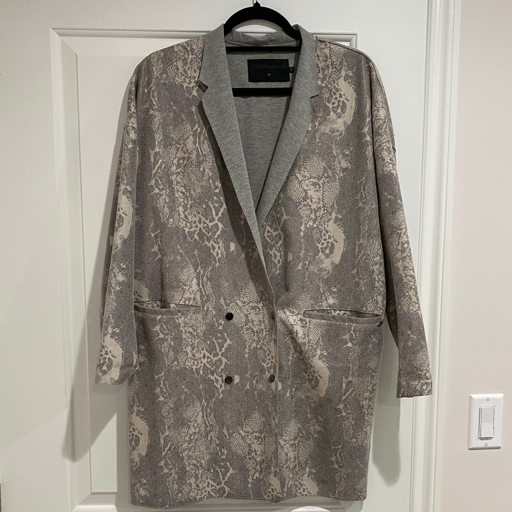 COSTER Copenhagen Relaxed Fit Snake Print Balzer